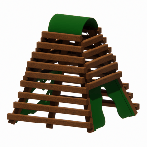 Village Log Fort Climber