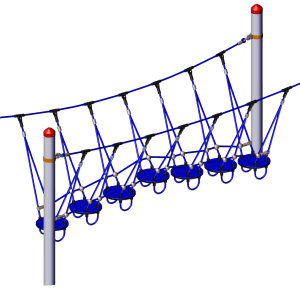 Wobble Disc Adventure Bridge